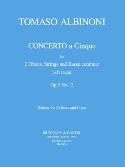Concerto à 5 in D op. 9/12 