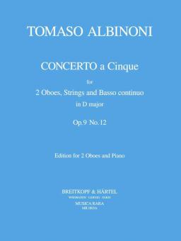 Concerto à 5 in D op. 9/12 