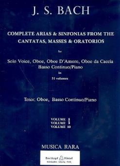 Complete Arias from the Cantatas, Masses, Oratorios Vol. 8 