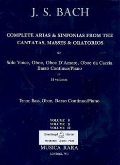 Complete Arias from the Cantatas, Masses, Oratorios Vol. 9 