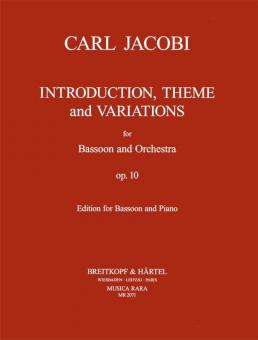 Introduktion, Thema und Variationen op. 10 