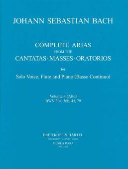 Complete Arias from the Cantatas, Masses, Oratorios Vol. 4 