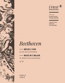 Mass C Major op. 86 