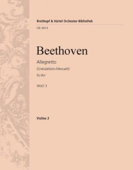 Allegretto E flat Major WoO 3 