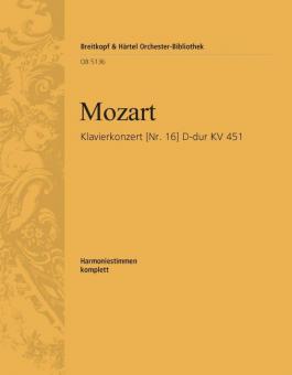 Klavierkonzert D-dur KV 451 