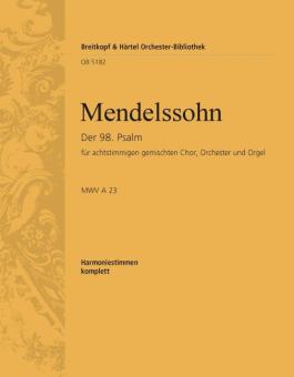 Der 98. Psalm op. 91 