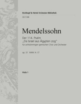 Der 114. Psalm op. 51 