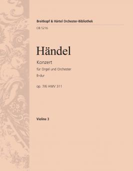Orgelkonzert (Nr. 12) B-Dur op. 7/6 HWV 311 