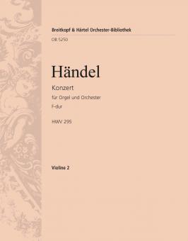 Orgelkonzert (Nr. 13) F-Dur HWV 295 