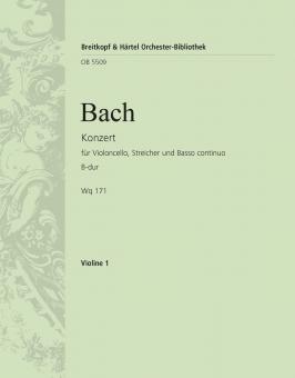 Violoncellokonzert B-Dur Wq 171 