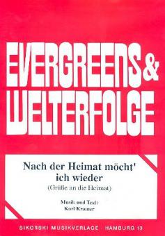 Nach der Heimat möcht' ich wieder 