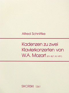 Cadenzas for 2 Piano Concertos by W. A. Mozart (K 467/K 491) 