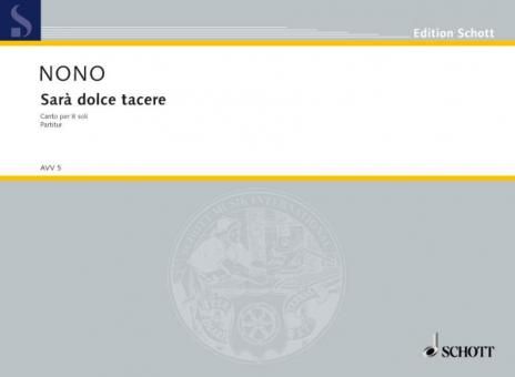 Sarà dolce tacere Standard
