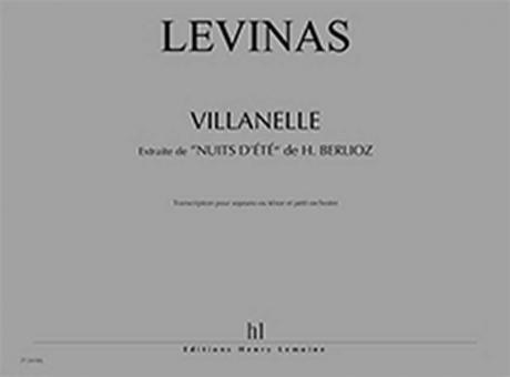 Villanelle extraite de 'Nuits d'été' de Hector Berlioz 