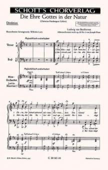 The Glory of God in Nature D Major Op. 48 No. 4 Standard