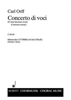 Concento di voci Standard