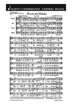 5 Chorlieder GeWV 17 Nr. 1 und 2 Standard