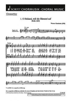 O Heiland, reiß die Himmel auf Standard