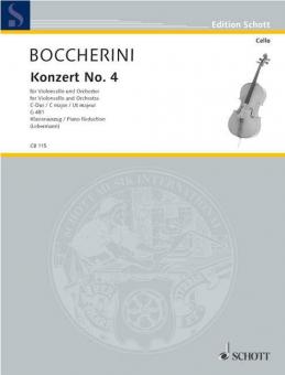 Concerto No. 4 C Major G 481 Standard