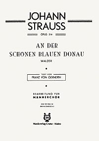 An der schönen blauen Donau op. 314 Standard