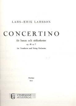 Concertino op. 45/7 
