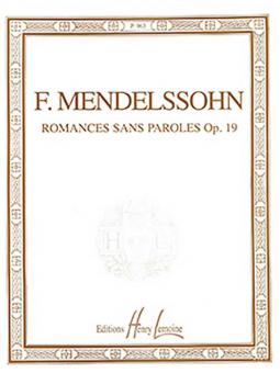 Romances sans paroles 