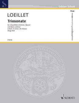 Triosonata No. 6 E minor Op. 1 Standard
