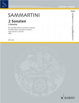 Two Sonatas Op. 2/4 and 6 Standard