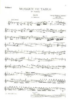 Musique de table Standard