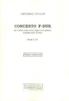 Concerto F Major op. 64/4 RV 542 / PV 274 Standard