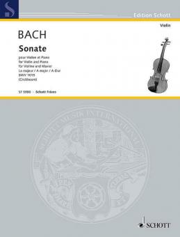 Sonata I D Flat Major BWV 1015 Standard