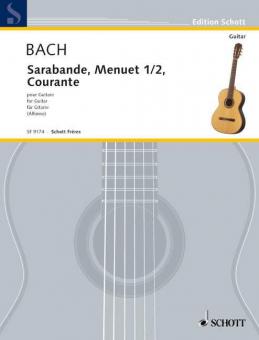 Sarabande C Major / Menuet I / II A Major / Courante C Major Standard