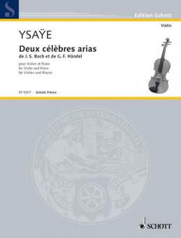 Deux célèbres arias Standard