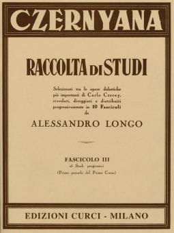 Czernyana, Fascicolo 3: 25 Studi Progressivi 