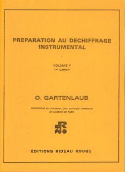 Préparation Au Déchiffrage Instrumental Vol. F, 1er Cahier 