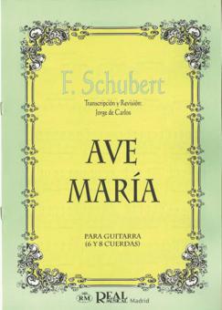 Ave María Para Guitarra (6 Y 8 Cuerdas) 