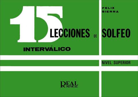 15 Lecciones de Solfeo Interválico, Nivel Superior 