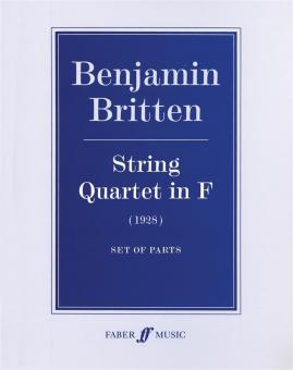 String Quartet in F (1928) 