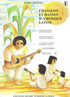 Chansons et danses d'Amérique latine E 