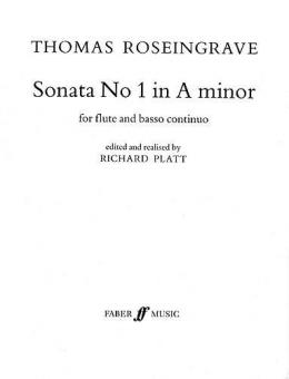 Sonata No. 1 in A minor for Flute and Continuo 