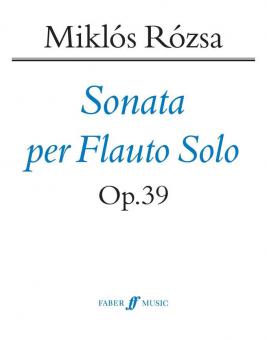 Sonata per Flauto solo op. 39 