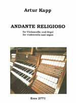 Andante religioso (Violoncello, Orgel) 