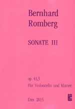 Sonate III (op.43,3) 