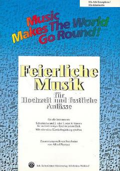 Feierliche Musik 1 - Stimme 1+2+3 in Eb-Altsax/Eb-Klarinette 