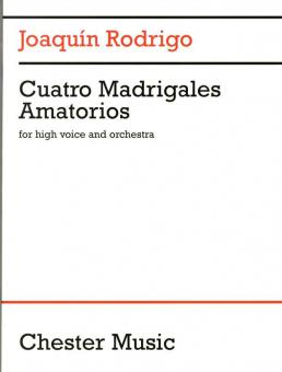 Cuatro Madrigales Amatorios 