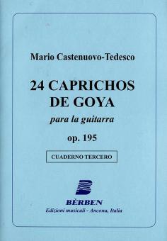 24 Caprichos de Goya 3 Op. 195 C 