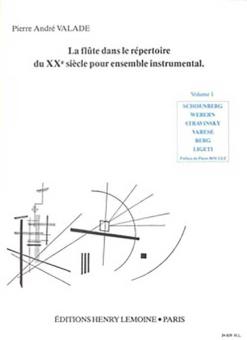 Flute dans le répertoire du Xxe 
