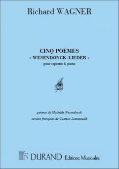 Wesendonck Lieder 5 Poemes 