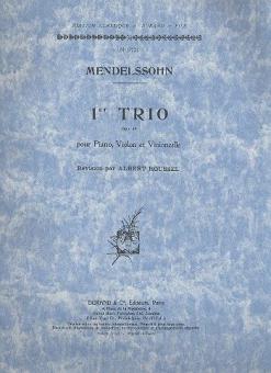 Trio Nr.1 Op. 49 Violon/Violoncelle/Piano 