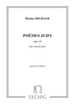 Poèmes Juifs op. 34 